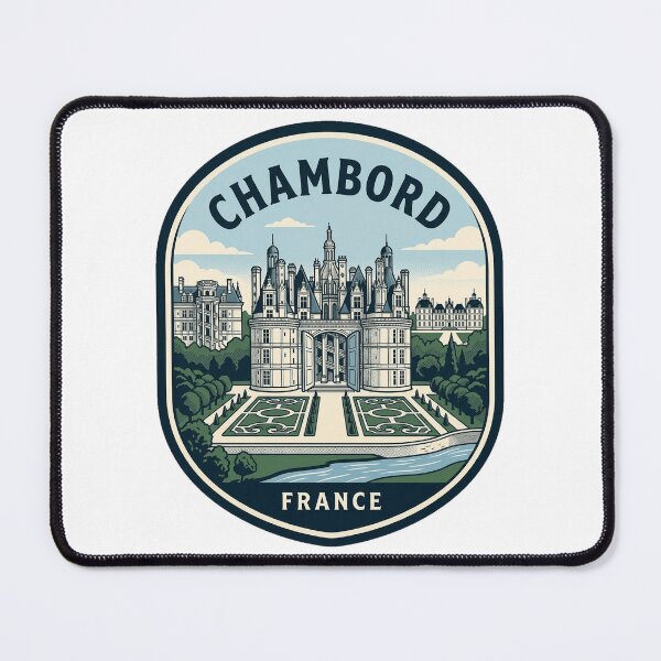 Item preview, Chateau de Chambord France Vintage Travel Badge designed and sold by k3rstman1.