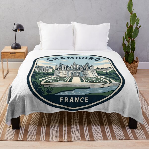 Item preview, Chateau de Chambord France Vintage Travel Badge designed and sold by k3rstman1.