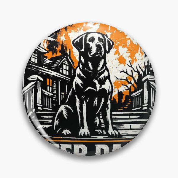 Item preview, After Dark This Is My House Labrador Halloween Guard Dog designed and sold by KnrNazimTHRE4DS.