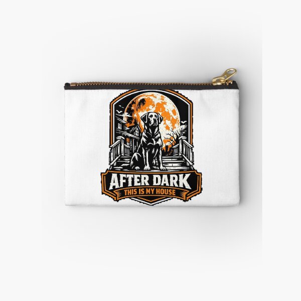 Item preview, After Dark This Is My House Labrador Halloween Guard Dog designed and sold by KnrNazimTHRE4DS.