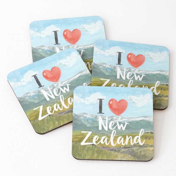 Item preview, I Love New Zealand  designed and sold by PamLeeDesign.