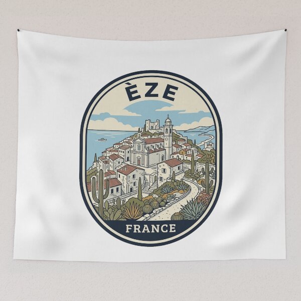 Item preview, Eze France French Riviera Medieval Village designed and sold by k3rstman1.
