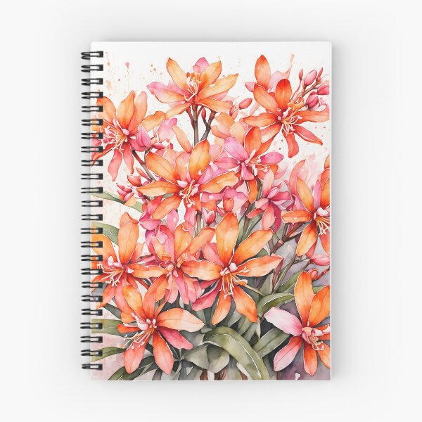 Item preview, Epidendrum Orchid Watercolor Painting designed and sold by RawNaturePrints.
