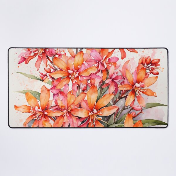 Item preview, Epidendrum Orchid Watercolor Painting designed and sold by RawNaturePrints.