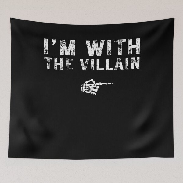 Item preview, I'm With The VILLAIN Matching Couple Halloween designed and sold by mdmahabubur.