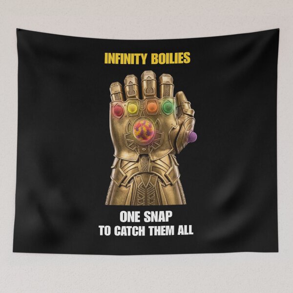 Item preview, Infinity Boilies Funny Comic Fishing Parody - One Snap designed and sold by GeekAnglerStore.