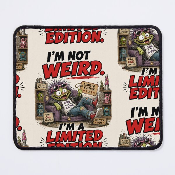 Item preview, I’m Not Weird I’m a Limited Edition designed and sold by Mad Axle Studios.