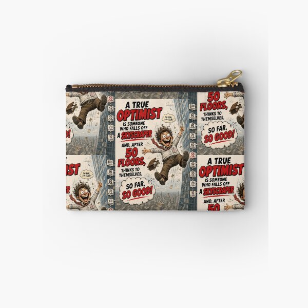 Item preview, A True Optimist Says So Far So Good designed and sold by Mad Axle Studios.