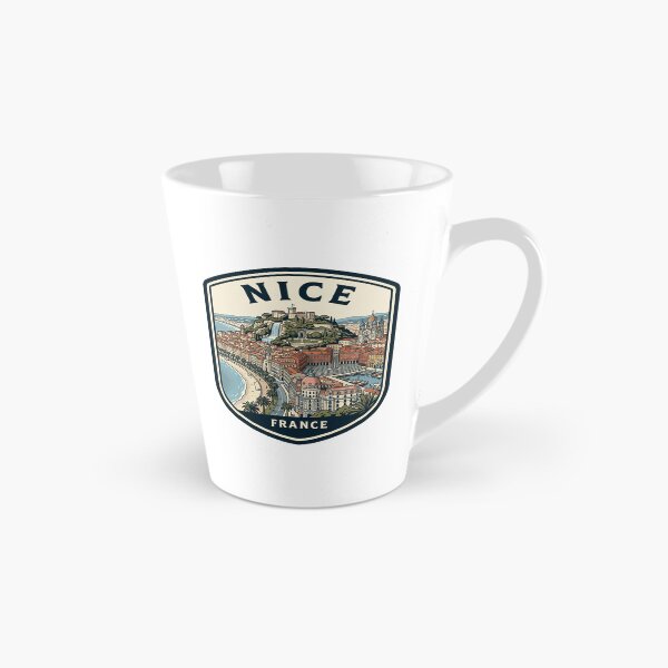Item preview, Nice France Vintage Travel Badge Illustration designed and sold by k3rstman1.