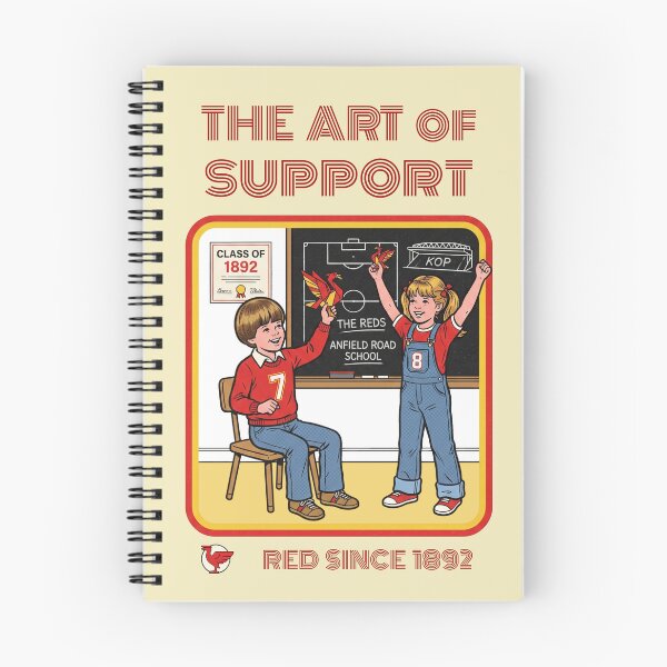 Item preview, The Art of Support Liverpool FC LFC vintage retro soccer football designed and sold by Red-since-1892.