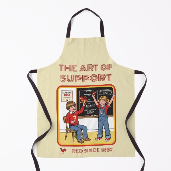 Item preview, The Art of Support Liverpool FC LFC vintage retro soccer football designed and sold by Red-since-1892.