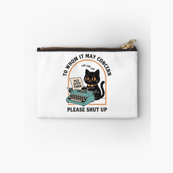 Item preview, Retro Black Cat Typewriter Sarcastic Humor designed and sold by TMS-Studio.