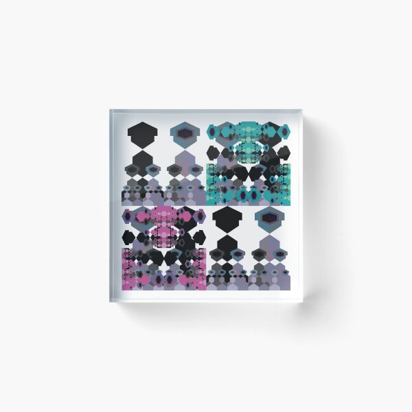 Item preview, Hexagonal Future – Futuristic Abstract Geometric Pattern designed and sold by Mohng Talulenz.