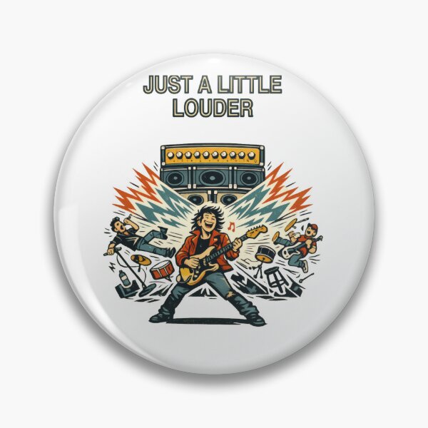 Item preview, loud guitarist designed and sold by ImaginariaEstudioShop.