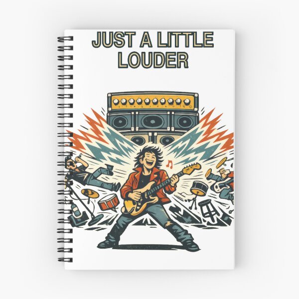 Item preview, loud guitarist designed and sold by ImaginariaEstudioShop.