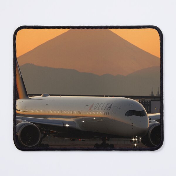 Item preview, Mount Fuji Twilight Silhouette at Haneda Airport designed and sold by YSJapanPhoto.