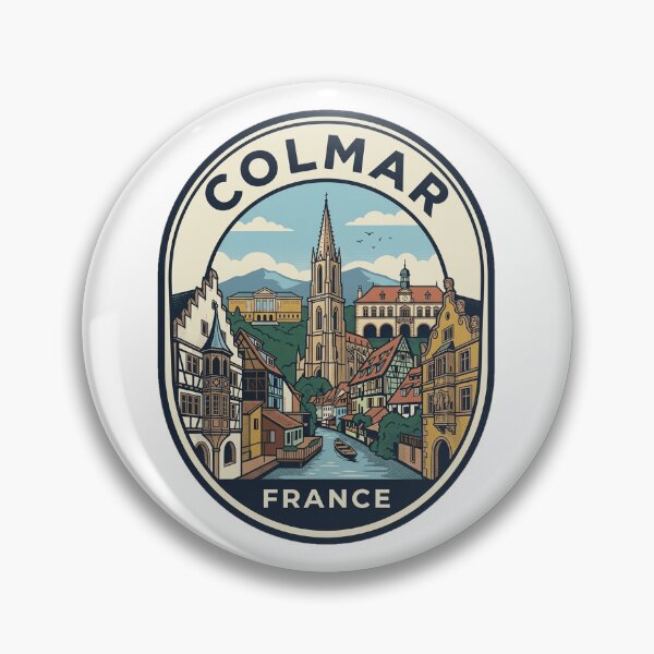 Item preview, Colmar France Vintage Travel Badge designed and sold by k3rstman1.