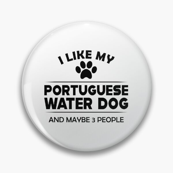 Item preview, Portuguese Water Dog Lover Text Paw Print designed and sold by GiaoCalonas.