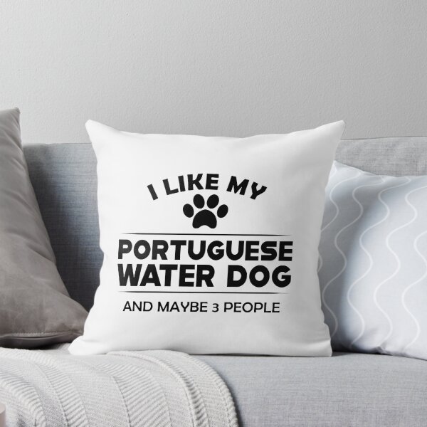 Item preview, Portuguese Water Dog Lover Text Paw Print designed and sold by GiaoCalonas.