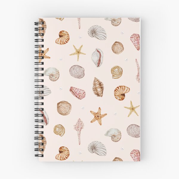 Item preview, Vintage Seashell Starfish Watercolor Seamless Pattern designed and sold by jianina-alondra.