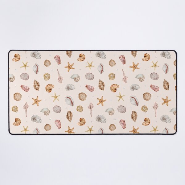 Item preview, Vintage Seashell Starfish Watercolor Seamless Pattern designed and sold by jianina-alondra.