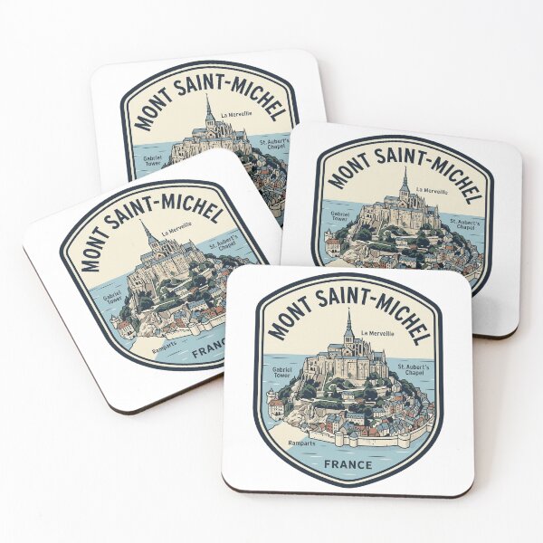 Item preview, Mont Saint Michel France Vintage Travel Badge designed and sold by k3rstman1.
