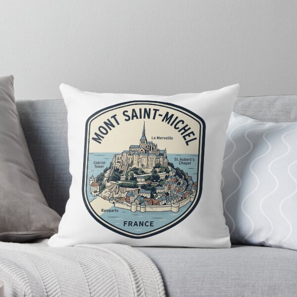 Item preview, Mont Saint Michel France Vintage Travel Badge designed and sold by k3rstman1.
