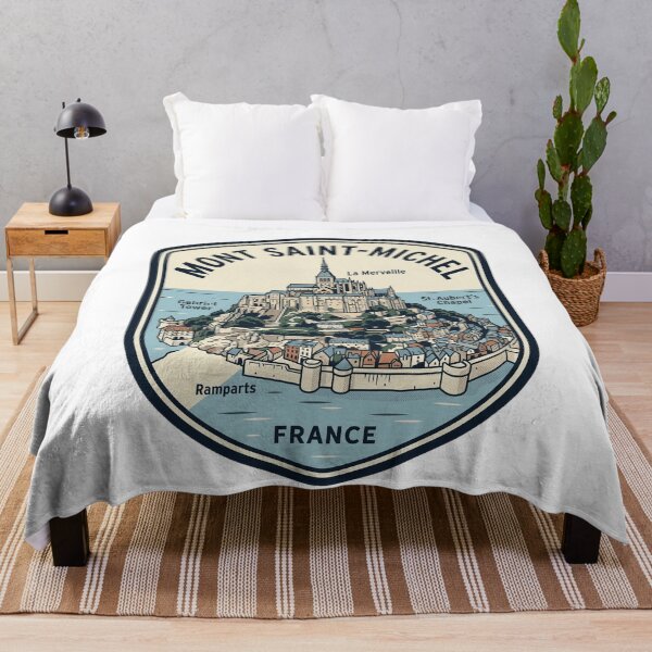Item preview, Mont Saint Michel France Vintage Travel Badge designed and sold by k3rstman1.