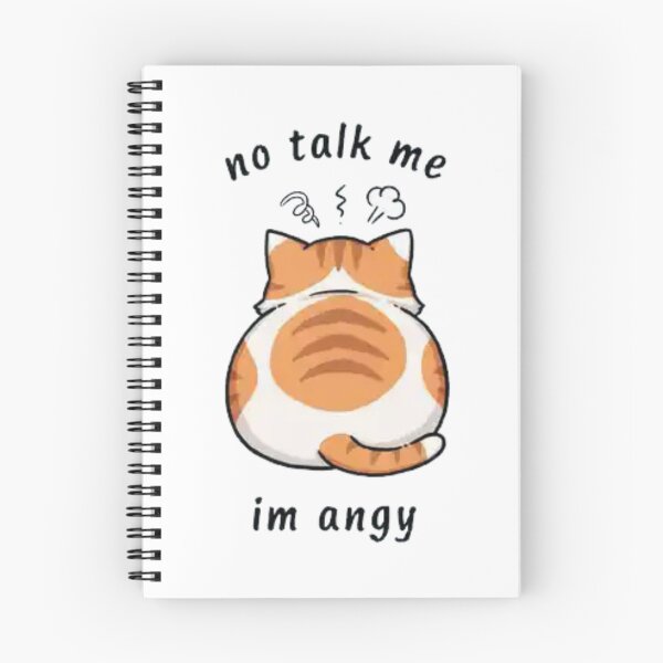 Item preview, No Talk Me Cursed Cat Meme designed and sold by Charonde.