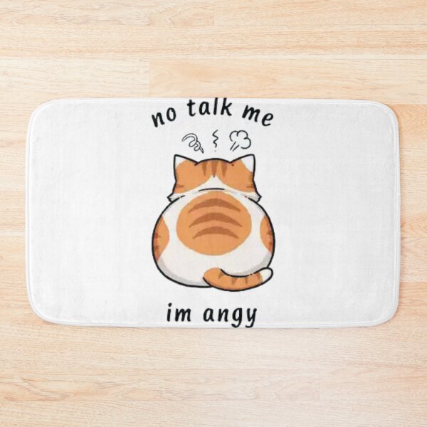 Item preview, No Talk Me Cursed Cat Meme designed and sold by Charonde.