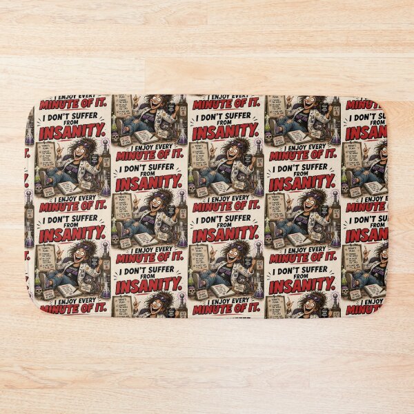 Item preview, Funny I Don’t Suffer From Insanity Shirt designed and sold by Mad Axle Studios.