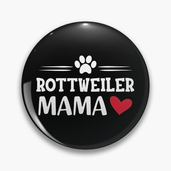 Item preview, Rottweiler Mama Paw Heart Dog Owner designed and sold by GiaoCalonas.