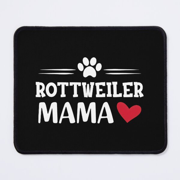 Item preview, Rottweiler Mama Paw Heart Dog Owner designed and sold by GiaoCalonas.