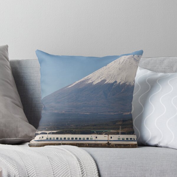 Item preview, Shinkansen Bullet Train Passing Mount Fuji designed and sold by YSJapanPhoto.