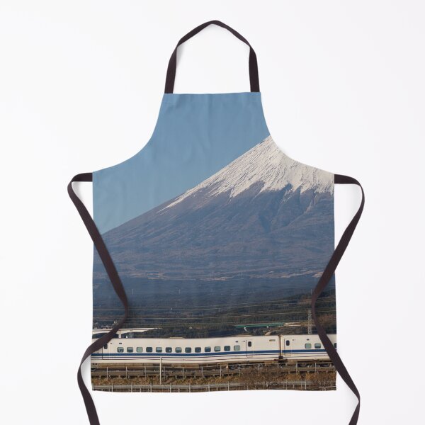 Item preview, Shinkansen Bullet Train Passing Mount Fuji designed and sold by YSJapanPhoto.