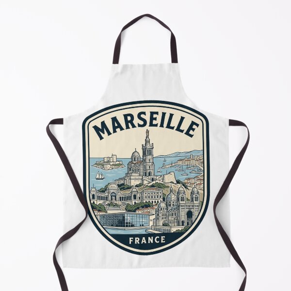 Item preview, Marseille France Vintage Travel Emblem designed and sold by k3rstman1.