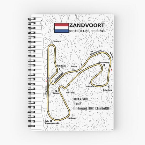 Item preview, Zandvoort F1 Circuit designed and sold by MemeStyleArtman.