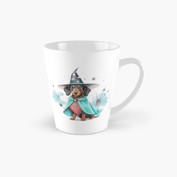 Item preview, Magic Witch Dachshund Cute Wizard Wiener Dog Spooky designed and sold by iPrintPaws.