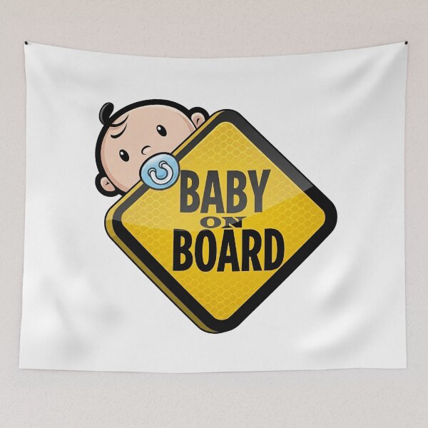Item preview, Baby On Board Bumper designed and sold by ezuldeen48.