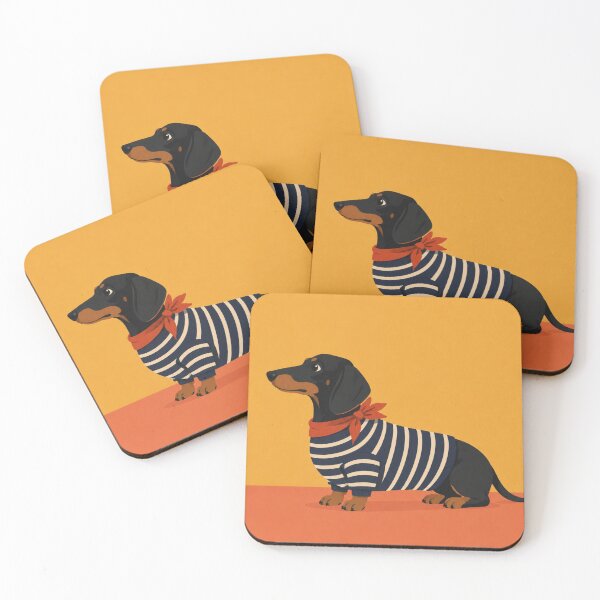 Item preview, Sailor Dachshund Print | Nautical Dog  designed and sold by Clementine Club.