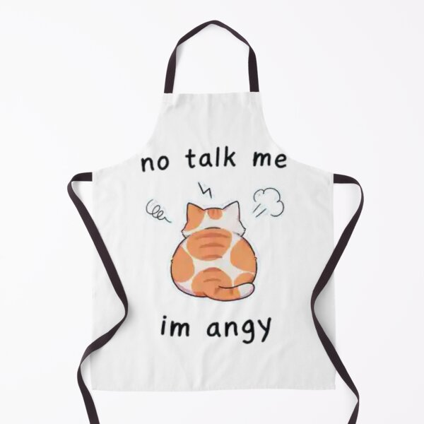 Item preview, No Talk Me I’m Angy Cat designed and sold by Charonde.