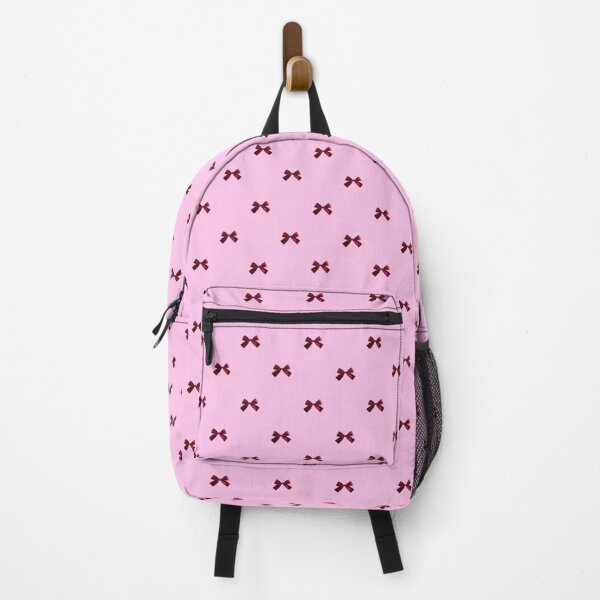 Item preview, Dark Red Bow Pink Seamless Pattern designed and sold by jianina-alondra.