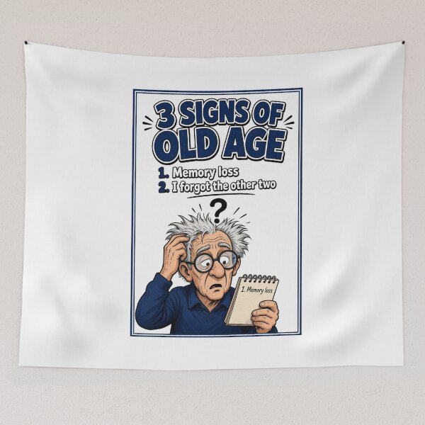 Item preview, Signs of old age designed and sold by Rubber Lips.