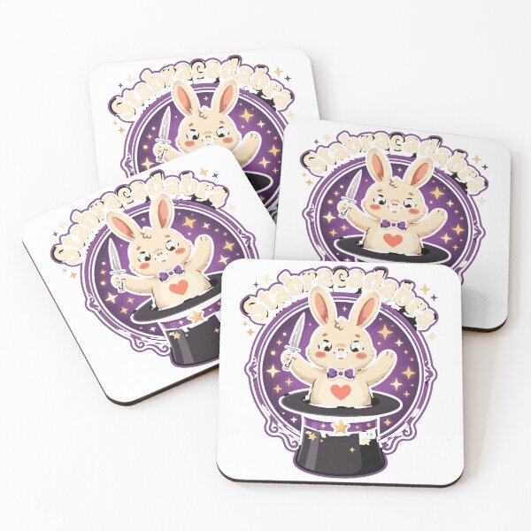 Item preview, Cute Rabbit Stabracadabra Magic Knife Humor designed and sold by TMS-Studio.