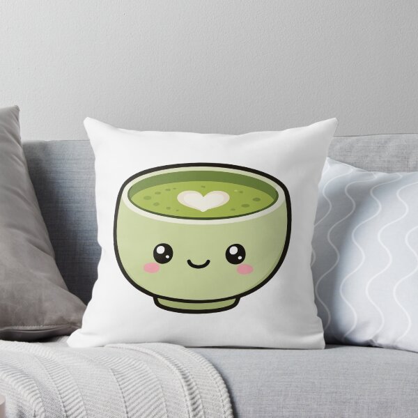 Item preview, Kawaii Matcha Tea Cup With Heart designed and sold by VectorForge Studio.