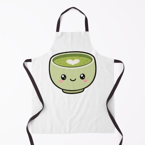 Item preview, Kawaii Matcha Tea Cup With Heart designed and sold by VectorForge Studio.