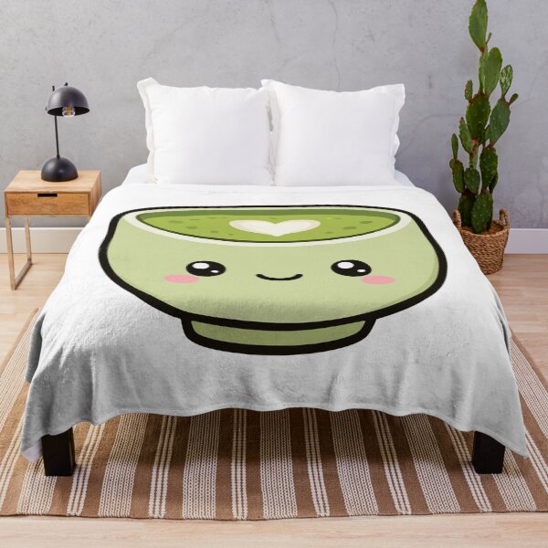 Item preview, Kawaii Matcha Tea Cup With Heart designed and sold by VectorForge Studio.