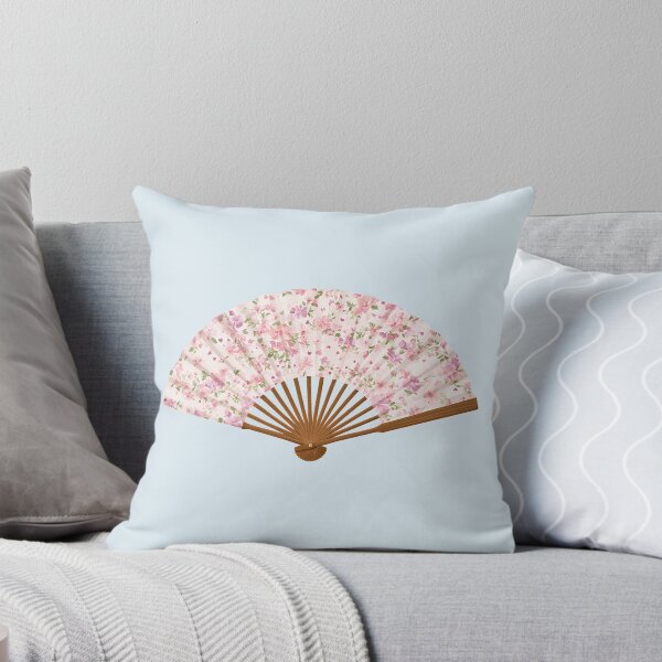 Item preview, Japanese Hand Fan - Flowers designed and sold by sakurashorty.
