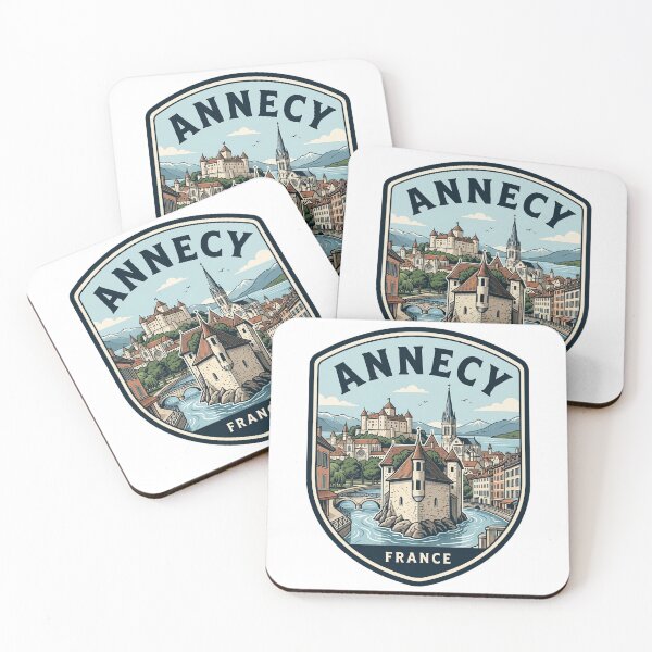 Item preview, Vintage Annecy France Travel Emblem designed and sold by k3rstman1.
