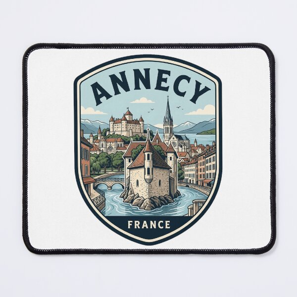 Item preview, Vintage Annecy France Travel Emblem designed and sold by k3rstman1.